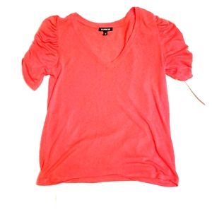 Puff sleeve express blouse